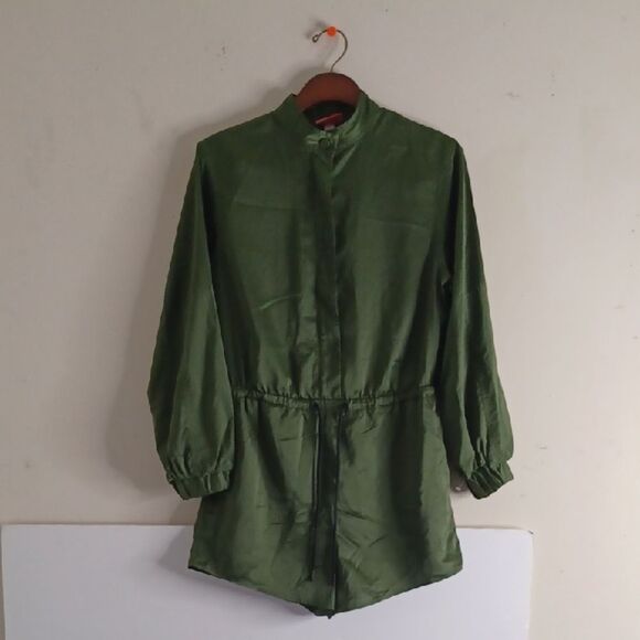 Hunter Target Olive Green Romper - Picture 1 of 17